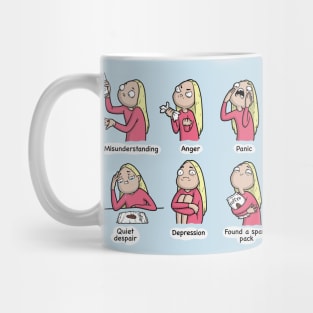 6 stages Coffee Mug